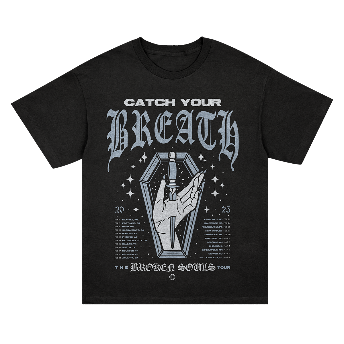The Broken Souls Tour 2025 T-Shirt (Black)
