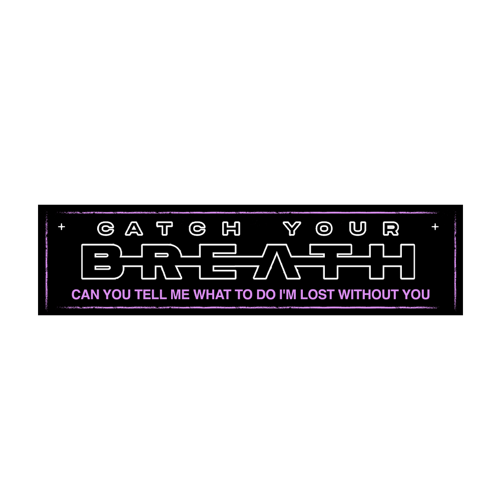 I'm LOST Without You Bumper Sticker (Black)