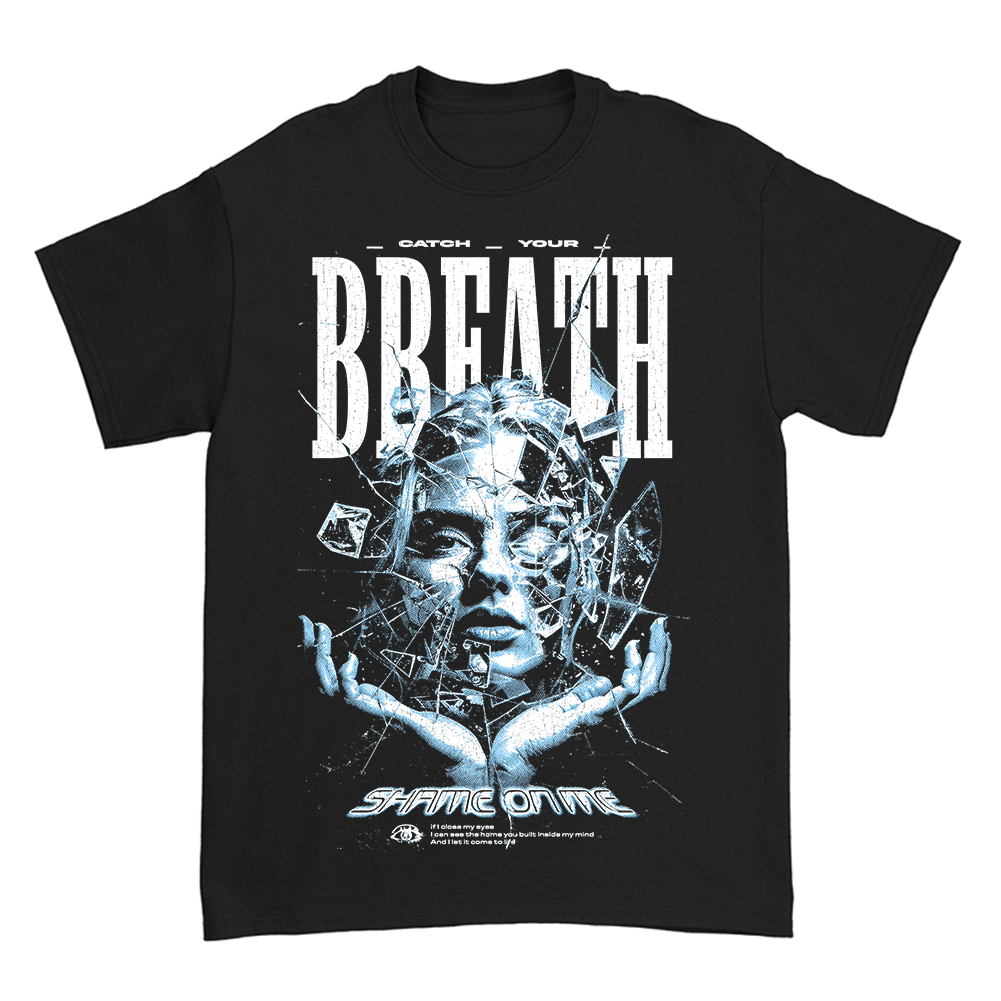 Shame On Me Shattered T-Shirt (Black)
