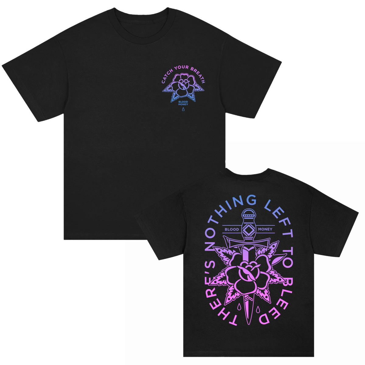 Catch Your Breath Blood Money T-Shirt (Black)