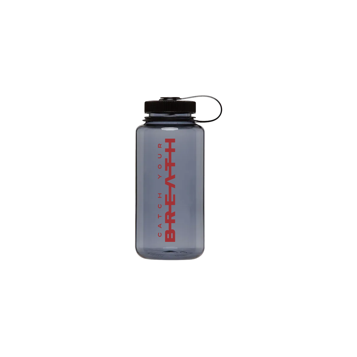 Strike Thru Logo Nalgene Water Bottle (Smoke Gray/Black)