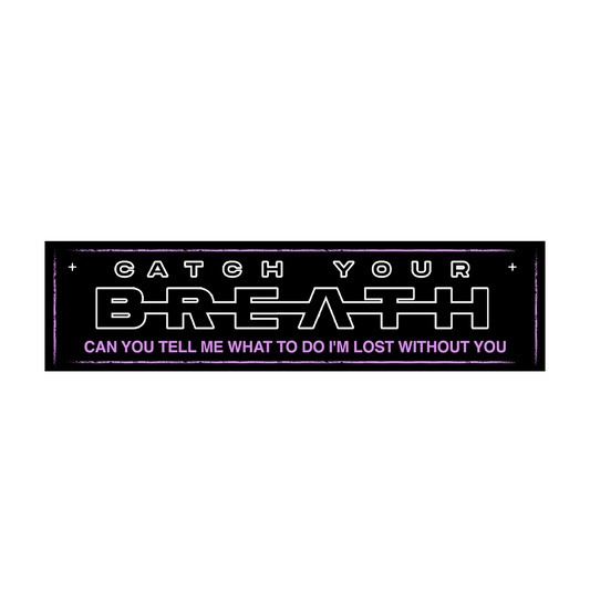 I'm LOST Without You Bumper Sticker (Black)