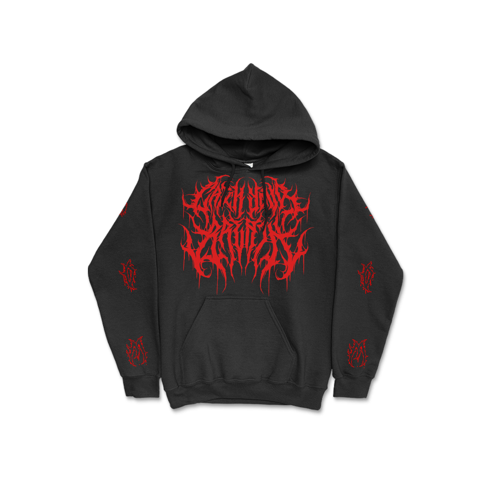 Deathcore Logo Pullover Hoodie (Black)