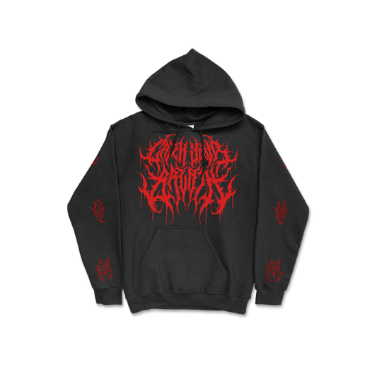 Deathcore Logo Pullover Hoodie (Black)