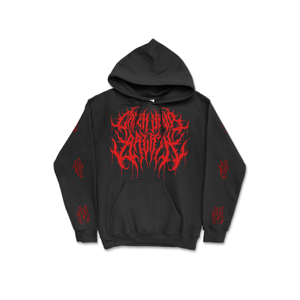 Deathcore Logo Pullover Hoodie (Black) – Catch Your Breath Store