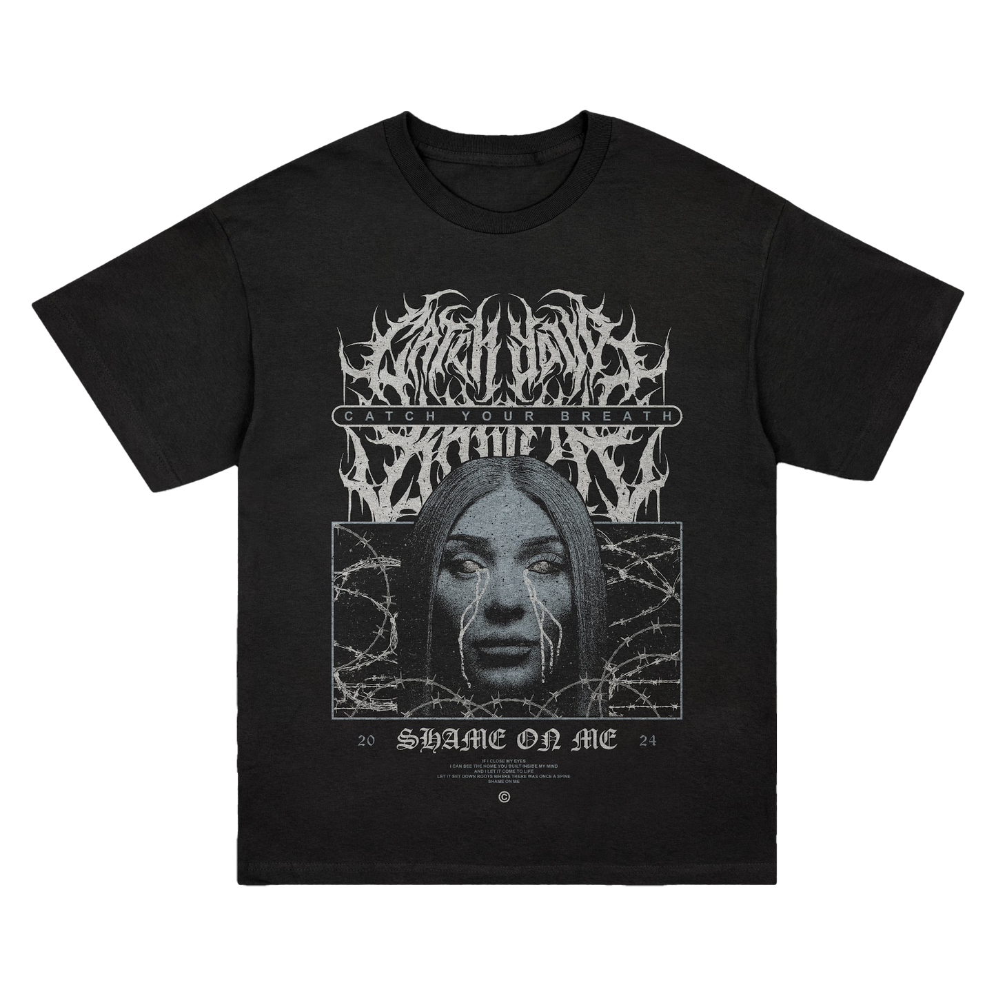 Shame On Me Album T-Shirt (Black)