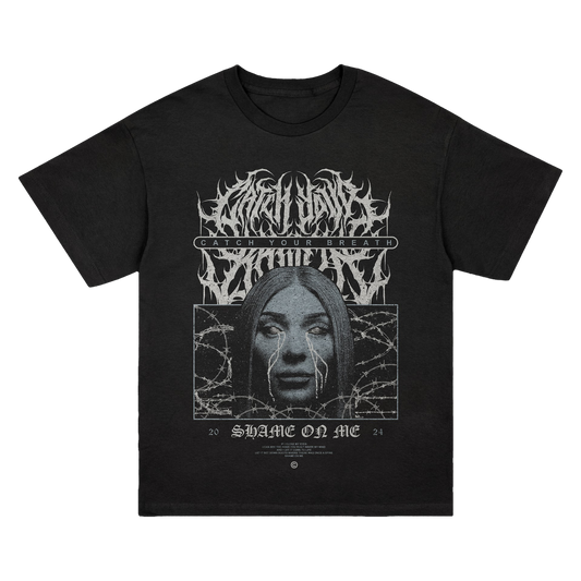 Shame On Me Album T-Shirt (Black)